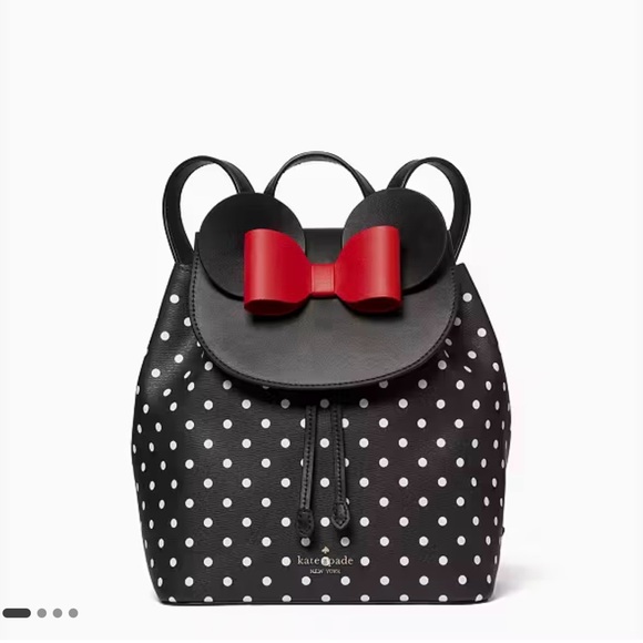 Brand New Kate Spade Minnie Mouse Backpack - Picture 2 of 4